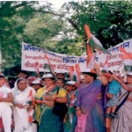Lady workers of Bhiwani demanding Bharat Ratan for Hon'ble Smt. Sonia Gandhi